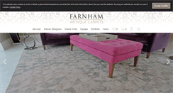 Desktop Screenshot of farnhamantiquecarpets.com