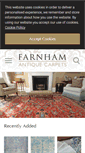 Mobile Screenshot of farnhamantiquecarpets.com